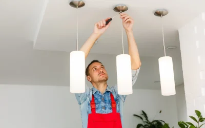 Cómo instalar una lámpara de techo