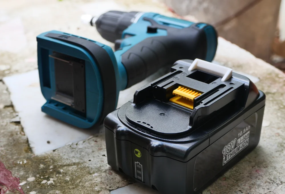 Voltaje y amperaje en herramientas