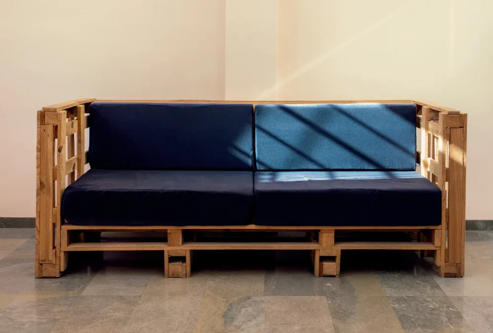 Cómo hacer un sofá con palets de madera