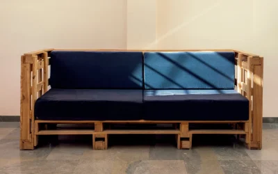 Cómo hacer un sofá con palets de madera