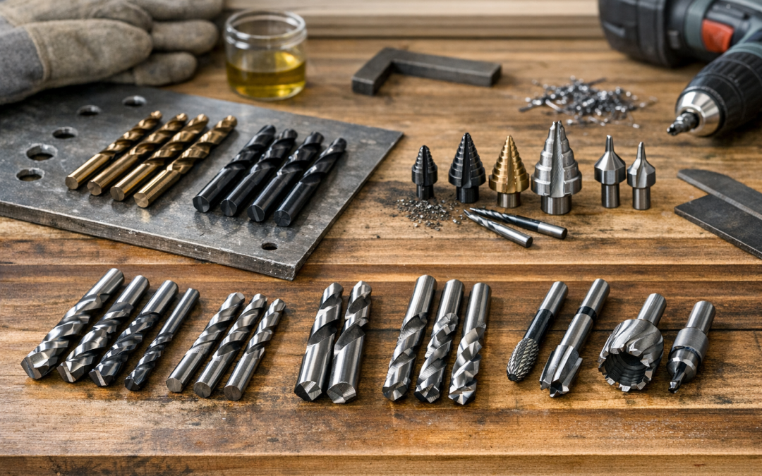 Tipos de brocas para metal